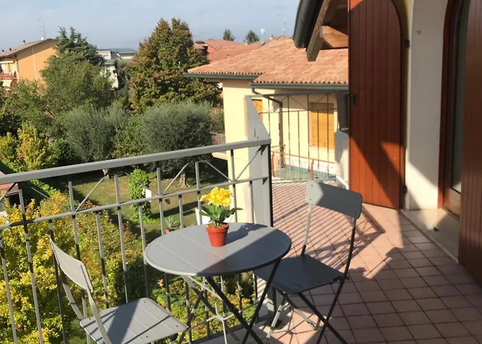 Garda Girasole Trilocale A Due Passi Dal Con Posto Auto Privato 公寓 代森扎诺-德尔加达